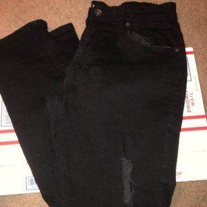 LAZER Black Jeans